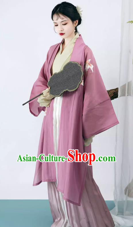 China Ancient Young Woman Costumes Traditional Female Hanfu Fashion Song Dynasty Replica Dress China Ancient Young Woman Costumes Traditional Female Hanfu Fashion Song Dynasty Replica Dress