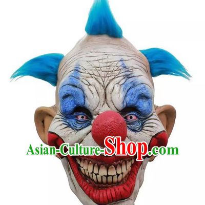 Top Halloween Comic Mask Fancy Ball Clown Headwear Cosplay Joker Prop