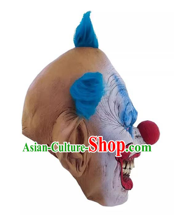 Top Halloween Comic Mask Fancy Ball Clown Headwear Cosplay Joker Prop Top Halloween Comic Mask Fancy Ball Clown Headwear Cosplay Joker Prop