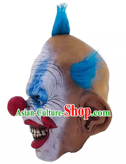 Top Halloween Comic Mask Fancy Ball Clown Headwear Cosplay Joker Prop Top Halloween Comic Mask Fancy Ball Clown Headwear Cosplay Joker Prop
