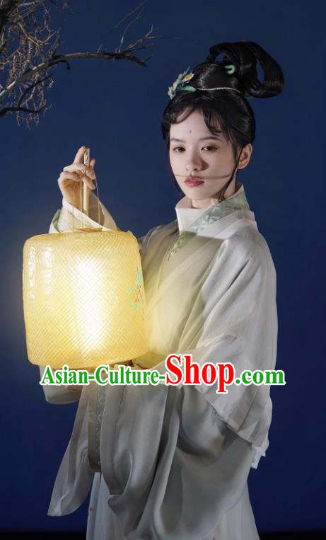 China Traditional Hanfu Ancient Young Lady Clothing Jin Dynasty Noble Woman Replica Costumes China Traditional Hanfu Ancient Young Lady Clothing Jin Dynasty Noble Woman Replica Costumes