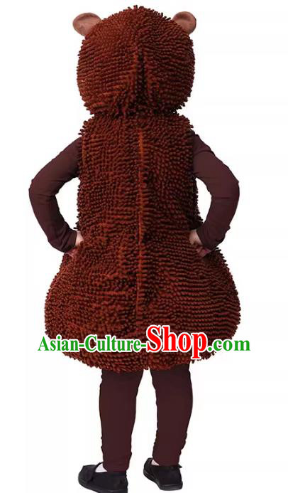 Halloween Fancy Ball Costume Children Cosplay Hedgehog Jumpsuit Carnival Party Clothing Halloween Fancy Ball Costume Children Cosplay Hedgehog Jumpsuit Carnival Party Clothing