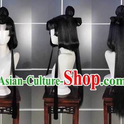 Qixiu Lolita Chooses Fang Xiuluo Wig and Headdress Jianwang 3 Jiansan Cosplay Headpiece