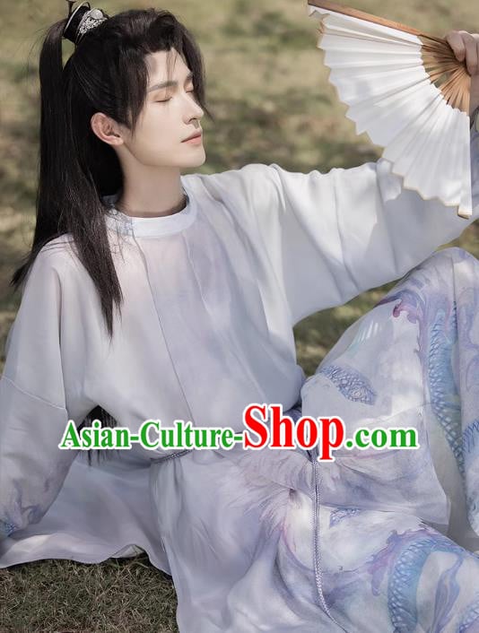 China Ancient Swordsman Hanfu Tang Dynasty Young Hero Historical Costumes Complete Set China Ancient Swordsman Hanfu Tang Dynasty Young Hero Historical Costumes Complete Set