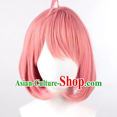Spy Play House SPY FAMILY Ania Folger Light Pink Bob Cos Wig