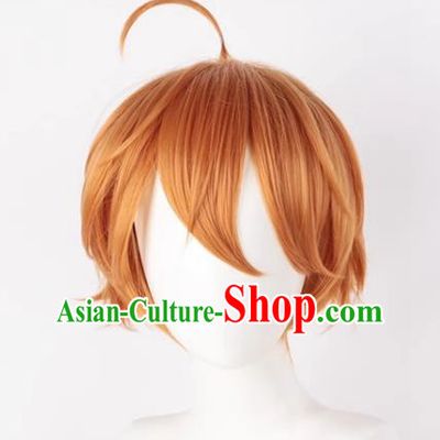Original God Dardalia Son Cos Wig Fools All Have Reverse Curls Dull Hair Short Hair
