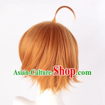 Original God Dardalia Son Cos Wig Fools All Have Reverse Curls Dull Hair Short Hair