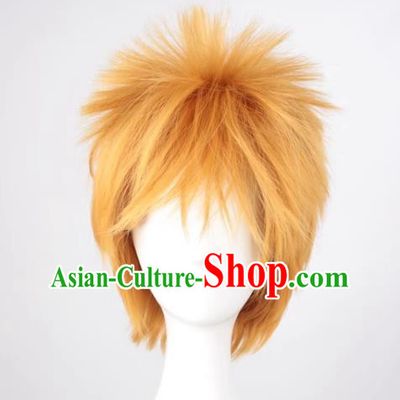 Anime Bleach Kurosaki Ichigo Tutor Colonero Uzumaki Naruto COS Wig