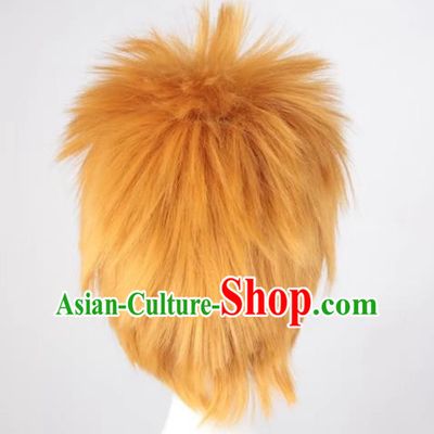 Anime Bleach Kurosaki Ichigo Tutor Colonero Uzumaki Naruto COS Wig
