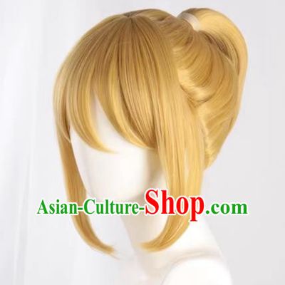 Cosplay Wig V Family Vocaloid Kagamine Ren Younger Brother Formula Younger Brother Golden Color