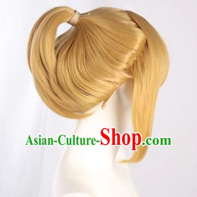 Cosplay Wig V Family Vocaloid Kagamine Ren Younger Brother Formula Younger Brother Golden Color