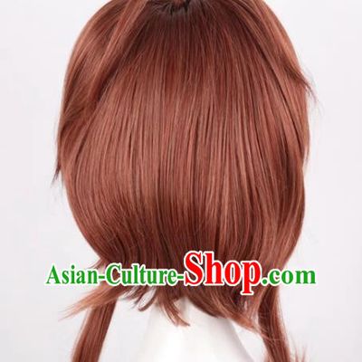 Card Captor Sakura Variety Sakura Kinomoto Sakura Mixed Brown Cos Anime High Temperature Silk Wig