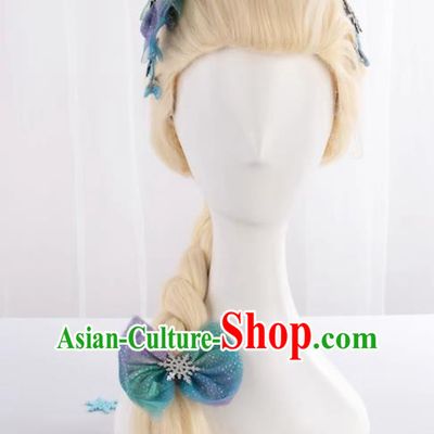 COS Fake Hair Children's Girl Performance Wig