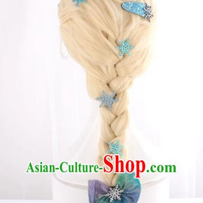 COS Fake Hair Children's Girl Performance Wig