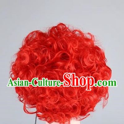 Red Queen Cosplay Anime Wig
