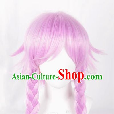 King Pesticide Yaoyuan Leather Deer Spirit Shou Xin Cos Wig Cute Girl Hair Accessory Fantasy Pink Fake Hair