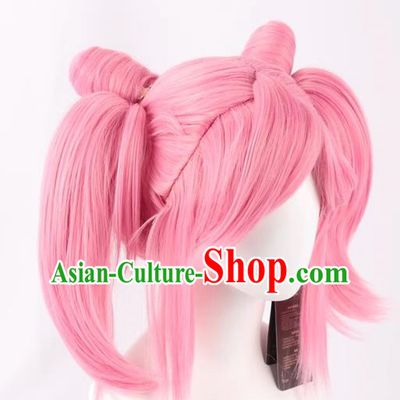 Sailor Moon Chibi Usa Full Fake Hair Anime Cosplay Wig