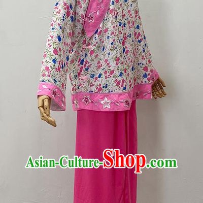 Drama Village Girl Costumes Ancient Costumes Shaoxing Opera Huangmei Opera Performance Costumes Yatou Folk Girl Qiong Opera Singers Opera Costumes