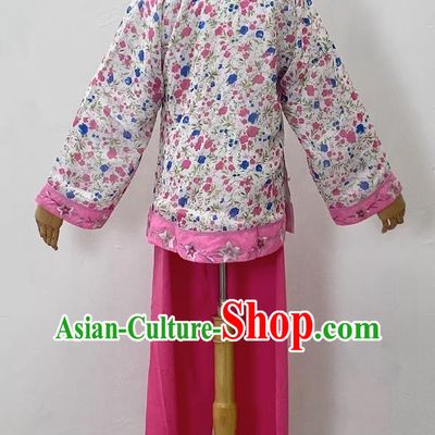 Drama Village Girl Costumes Ancient Costumes Shaoxing Opera Huangmei Opera Performance Costumes Yatou Folk Girl Qiong Opera Singers Opera Costumes