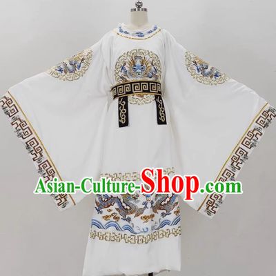Drama Dragon Robe Costumes Ancient Costumes Yue Opera Huangmei Opera Costumes Qiong Opera Fujian Opera Big Sleeved Xiaosheng Costumes