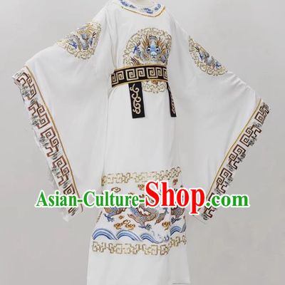Drama Dragon Robe Costumes Ancient Costumes Yue Opera Huangmei Opera Costumes Qiong Opera Fujian Opera Big Sleeved Xiaosheng Costumes