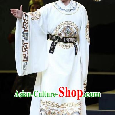 Drama Dragon Robe Costumes Ancient Costumes Yue Opera Huangmei Opera Costumes Qiong Opera Fujian Opera Big Sleeved Xiaosheng Costumes