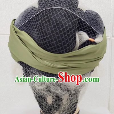 Drama Lao Dan Headgear Costumes Yue Opera Huangmei Opera Costumes Fujian Opera Gezi Opera Kudan Tsing Yi Headgear