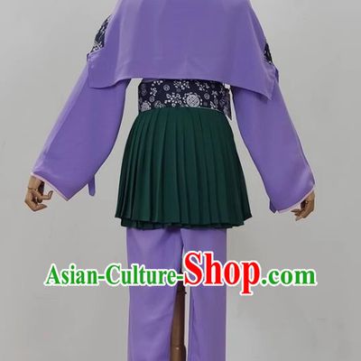 Drama Village Girl Folk Costumes Ancient Costumes Yue Opera Huangmei Opera Performance Costumes Qiong Opera Fujian Opera Gezi Opera Local Opera Costumes