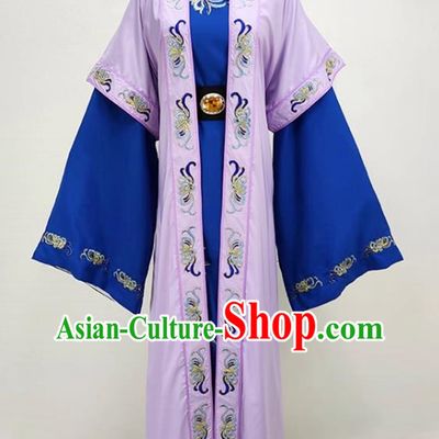 Purple Drama Costumes Ancient Costumes Local Ethnic Operas Yue Opera Huangmei Opera Costumes Desert Prince Pair Wearing Niche Vests