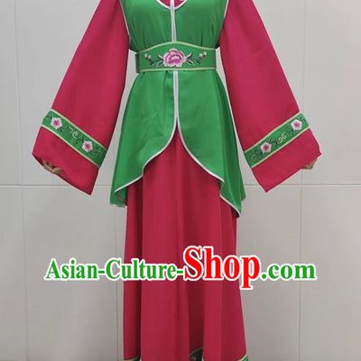 Drama Costumes Ancient Costumes Yue Opera Huangmei Opera Costumes Chaozhou Opera Qiong Opera Silly Girl Waistcoat