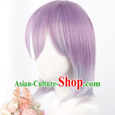 Electric Superman Gullit SSSS.GRIDMAN Shinjou Akane Short Hair Cosplay Full Wig