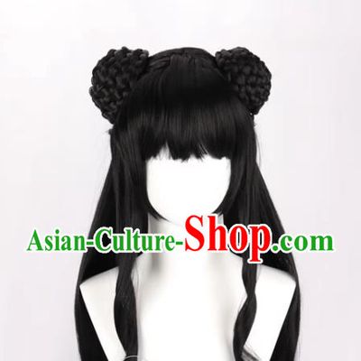 Ancient Style Costume COS Hanfu Skirt Jacket Skirt Girl Wig Headgear Mo Dao Jiang Yanli COS Wig