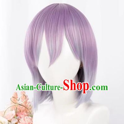 Electric Superman Gullit SSSS.GRIDMAN Shinjou Akane Short Hair Cosplay Full Wig