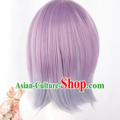 Electric Superman Gullit SSSS.GRIDMAN Shinjou Akane Short Hair Cosplay Full Wig