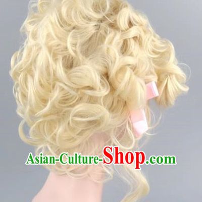 Milk Platinum French Aristocratic Queen Queen Queen Marietta Palace Wig
