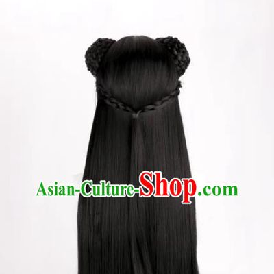 Ancient Style Costume COS Hanfu Skirt Jacket Skirt Girl Wig Headgear Mo Dao Jiang Yanli COS Wig