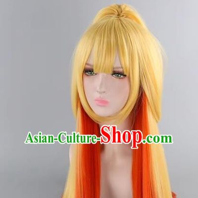 Gongsun Lihuan Dance Linglong Gong Changsheng Shu Sanlu Jinghong Dance Main Body Ponytail Cosplay Wig