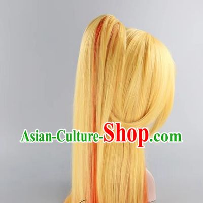 Gongsun Lihuan Dance Linglong Gong Changsheng Shu Sanlu Jinghong Dance Main Body Ponytail Cosplay Wig