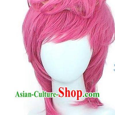 Jojo Bizarre Adventure Golden Wind Trish Una Cos Wig
