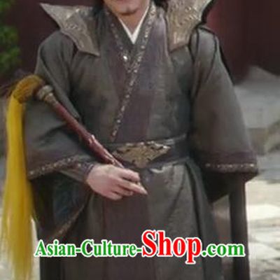 China Ancient Guard Commander Costumes TV Series Mysterious Lotus Casebook Martial Arts Master Xuanyuan Xiao Replica Clothing