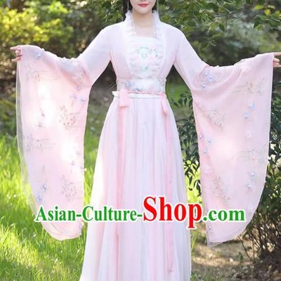 China Traditional Hanfu Qiyao Dress Ancient Fairy Clothing Tang Dynasty Princess Clothing