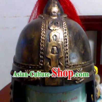 Handmade Cosplay Officer Hat China Song Dynasty Warrior Headwear Ancient General Helmet