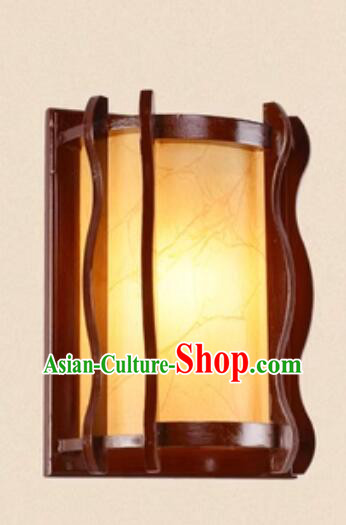 Handmade Hallway Lamp Chinese Wood Wall Lantern Top Imitation Sheepskin Lamp Handmade Hallway Lamp Chinese Wood Wall Lantern Top Imitation Sheepskin Lamp