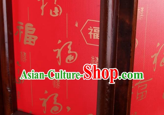 China Classical Palace Lantern New Year Red Lantern Handmade Wood Lucky Lamp China Classical Palace Lantern New Year Red Lantern Handmade Wood Lucky Lamp