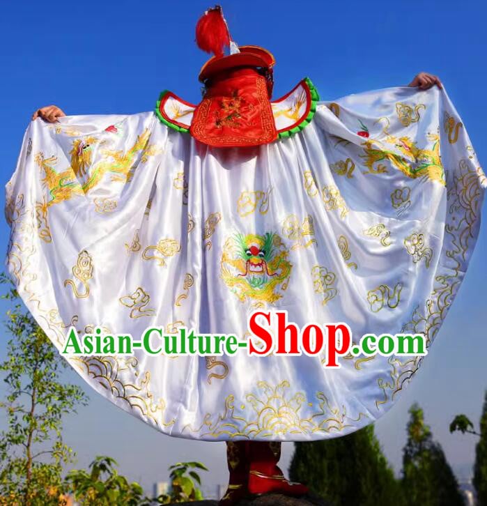 China Mask Change White Outfit Bian Lian Mask Changing Costumes Complete Set China Mask Change White Outfit Bian Lian Mask Changing Costumes Complete Set