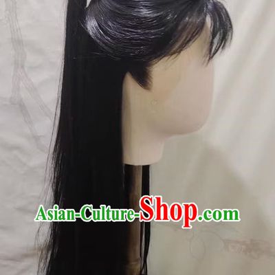 Lotus Tower Style Hand Hook Front Lace Costume Wig Male Lee Sang Yi TV Series