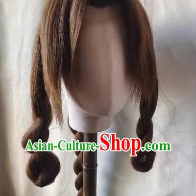 Costume Wig Front Lace Character Custom COSPLAY Final Fantasy Alice Hair Set