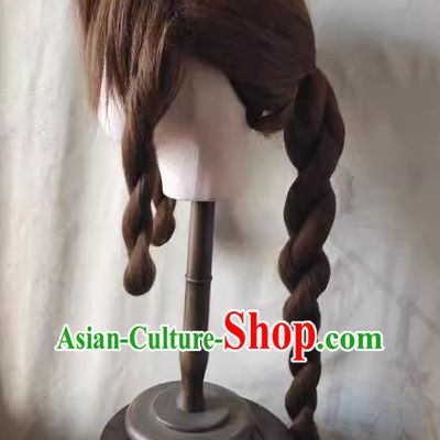 Costume Wig Front Lace Character Custom COSPLAY Final Fantasy Alice Hair Set