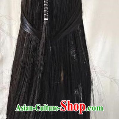 Ancient Costume Wig TV Series Jiang Yan Senior Sister Li Wig Hand Hook Front Lace