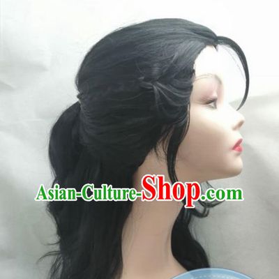 The Legend Of Machina Vax Ildan Black Styling COS Wig